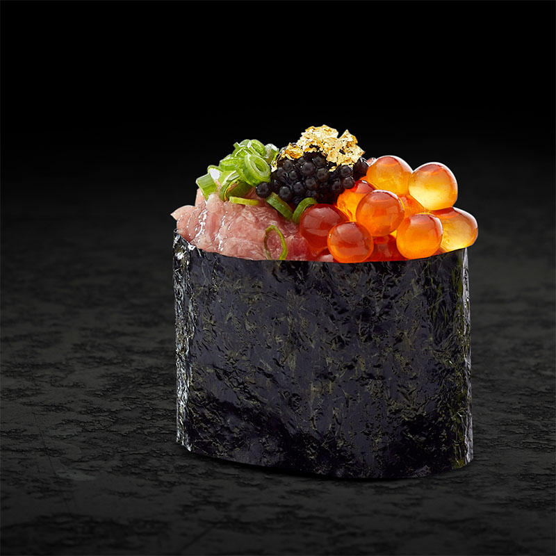 Negi Toro Ikura Sushi